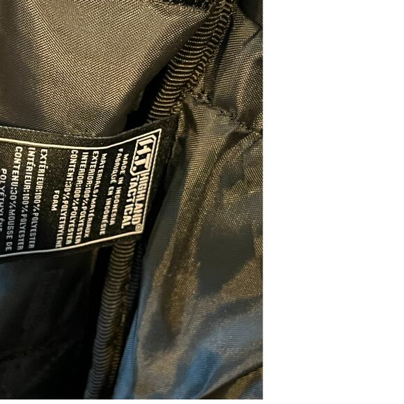 Highland Tactical Black Backpack XL - Picture 6 of 6